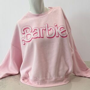 Barbie Light Pink Crew Neck Sweater